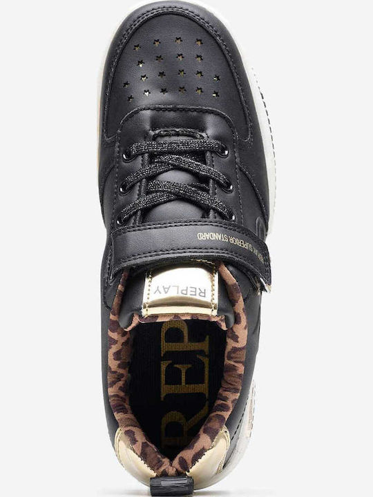 Epic Jr Low Παιδικά Sneakers Μαύρα