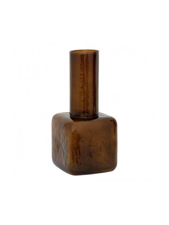Urban Nature Culture Amsterdam Διακοσμητικό Βάζο Γυάλινο Καφέ Φ14xΥ30cm