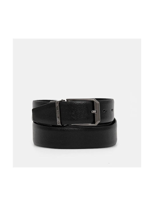 Hugo Boss Men's Double Sided Belt Black