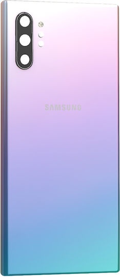 Clappio Ersatz-Rückabdeckung Samsung Galaxy Note 10 Plus Silber