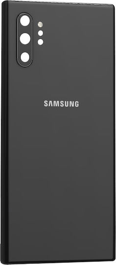 Capac Spate de Înlocuire Clappio Samsung Galaxy Note 10 Plus Negru