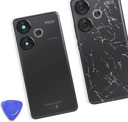 Xiaomi Battery Cover Xiaomi Poco F6 Original Service Pack Black
