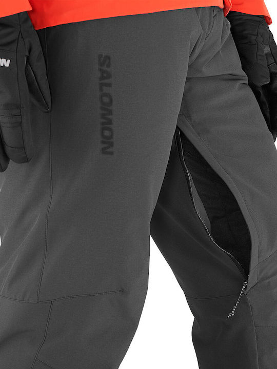 Salomon Edge LC2150900 Men's Trousers for Ski & Snowboard Black