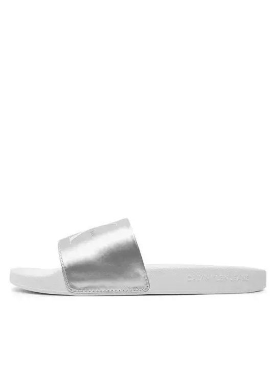 Slides σε Ασημί Χρώμα