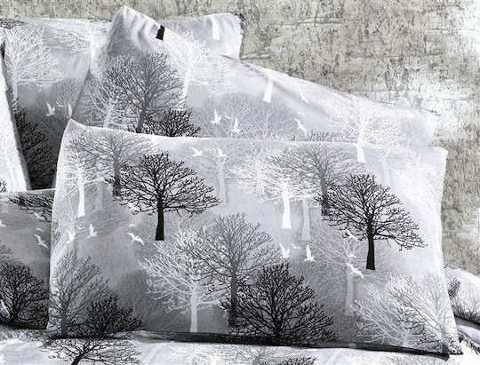 Dimcol Queen 220x240cm Forest 312 Grey