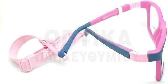 Fisher Price Children's Plastic Eyeglass Frame Pink FPVN005 FXA