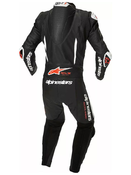 Alpinestars Men's Leather Motorcycle Riding Suit Black