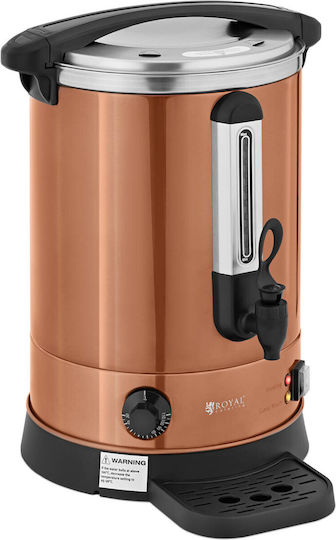Royal Catering Professioneller Getränkewärmer mit einer Kapazität von 13.5Es 2.5kW