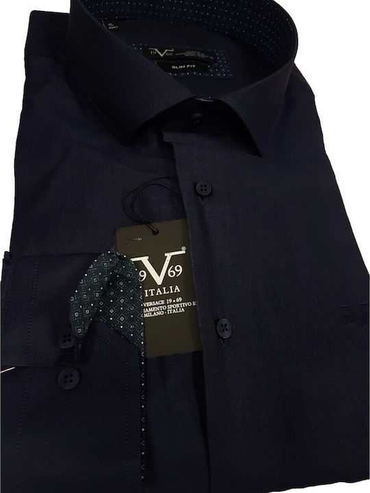 19V69 Shirt Navy, Indigo