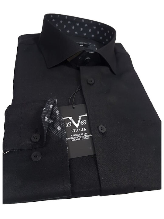 19V69 Shirt Black