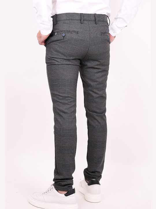 Trousers in Slim Fit Anthracite
