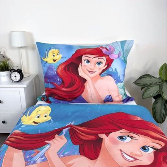 Set Kinderbettbezug Doppel mit 2 Kissenbezügen Baumwolle Multicolored 200x140cm