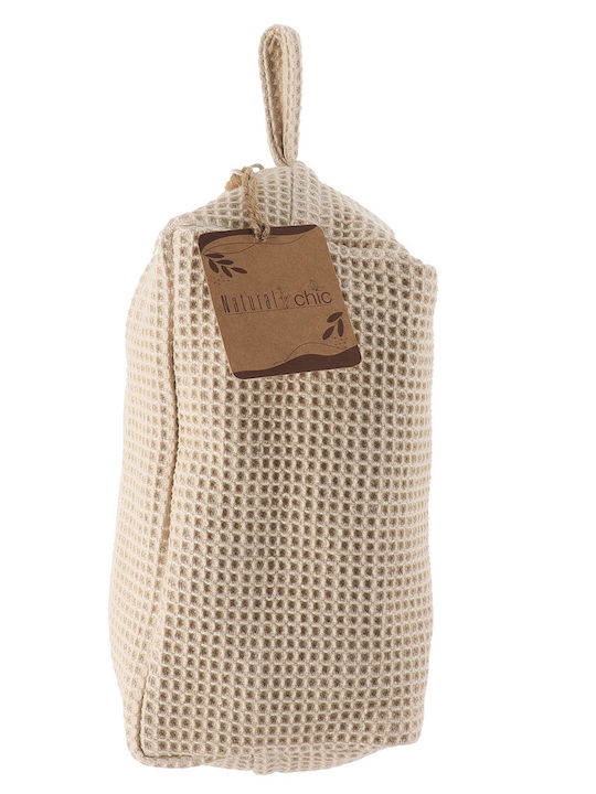 Toiletry Bag in Beige color 11cm