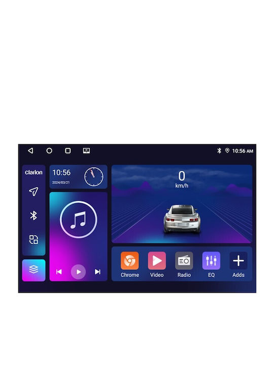 Clarion Автомобилна Аудио Система (Блутут/USB/WiFi/GPS/Apple-Carplay/Android-Auto) с Тъчскрийн 9"
