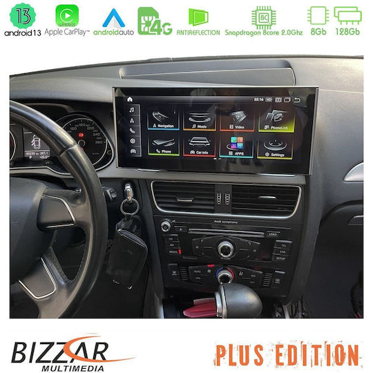 Bizzar Ηχοσύστημα Αυτοκινήτου για Audi A1 (8X) 2010-2018 (Bluetooth/USB/AUX/WiFi/GPS/Apple-Carplay/Android-Auto/CD) με Οθόνη Αφής 10.25"