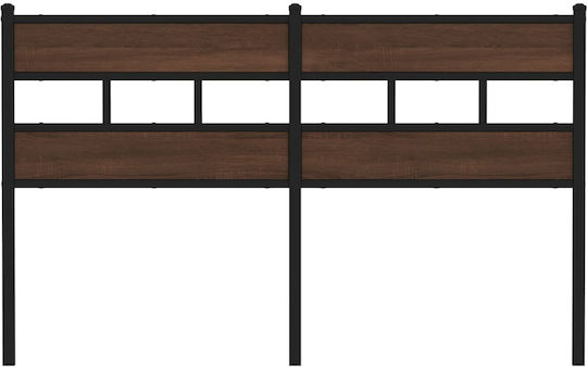 vidaXL Metallic Brown Bed Headboard 146cm