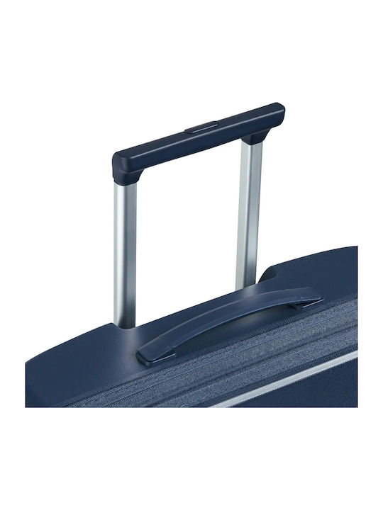 Securitech by Delsey Μεγάλη Βαλίτσα Ταξιδίου Σκληρή Dune Blue με 4 Ρόδες Ύψους 76εκ.