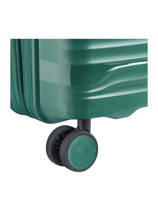 Securitech by Delsey Βαλίτσα Ταξιδίου Καμπίνας Σκληρή Dune Green με 4 Ρόδες Ύψους 55εκ.