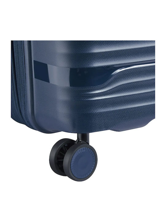 Securitech by Delsey Μεσαία Βαλίτσα Ταξιδίου Dune Navy με 4 Ρόδες Ύψους 66εκ.