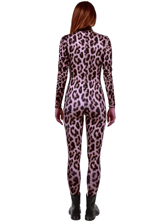 Obvious Clothing Women's One-piece Suit Leopard