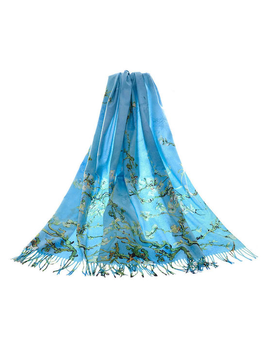 Signare Women's Scarf Light Blue