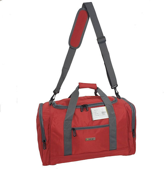 RCM Geantă de voiaj 38lt Roșu Textil L50cm