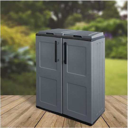 ArtPlast Abfalleimer Abfall Kunststoff für Schrank 68x37x84cm 1Stück