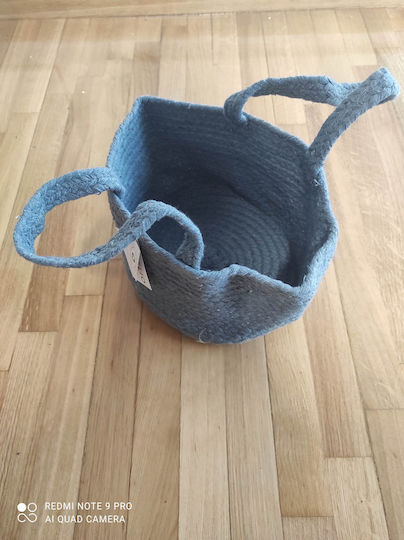 Fidelio Aufbewahrungskorb Stoff Gray 25x15cm 1Stück