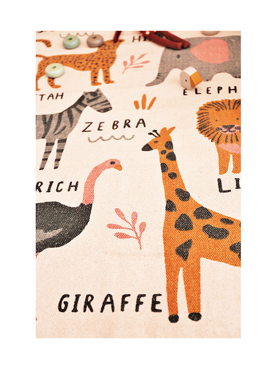 Kids Rug Cotton Multicolor 75x120cm