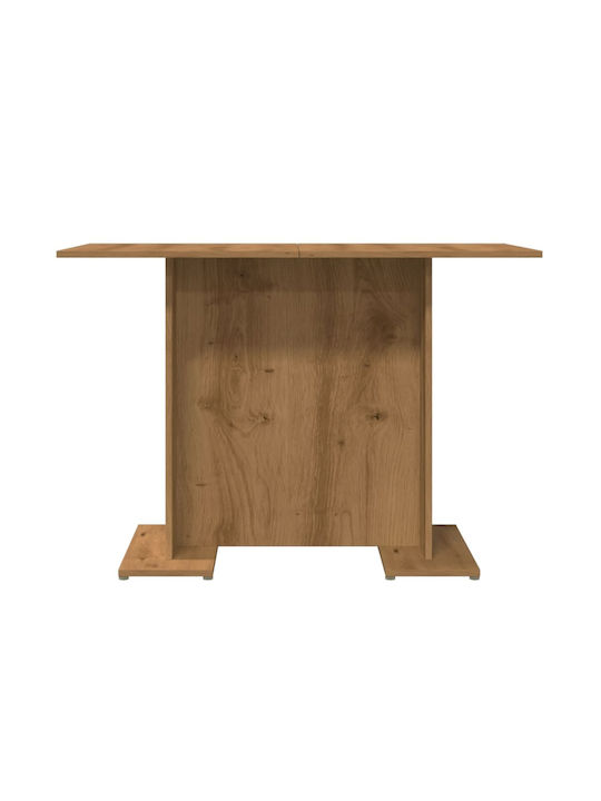 Table Dining Room Wooden Oak 110x60x75cm