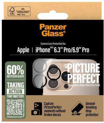 PanzerGlass PicturePerfect Προστασία Κάμερας Tempered Glass Διάφανο για το Apple iPhone 16 Pro, iPhone 16 Pro Max