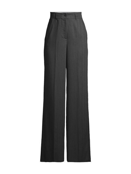Dama Tesatura Pantaloni Dark Grey