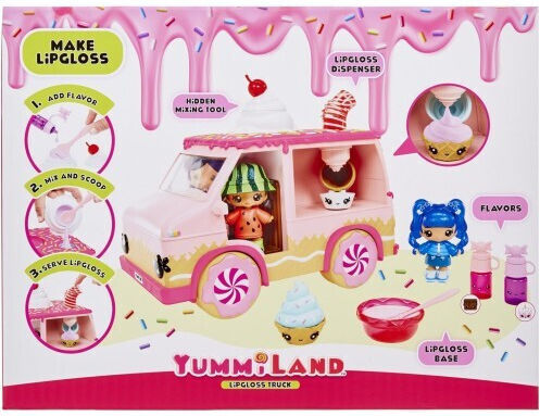 MGA Entertainment Yummiland Lipgloss Miniatur-Spaßspielzeug Παγωτατζίδικο