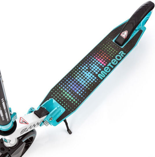 Meteor Kids Scooter Foldable Urban Bann 2-Wheel Turquoise