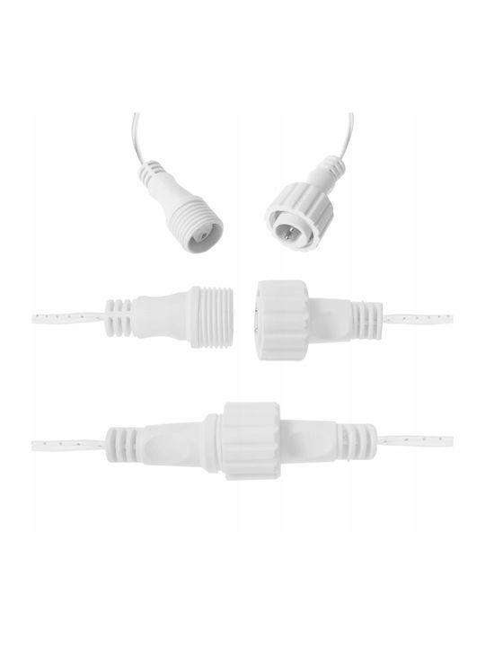 200 Λαμπάκια LED 8μ. Μπλε τύπου Κουρτίνα