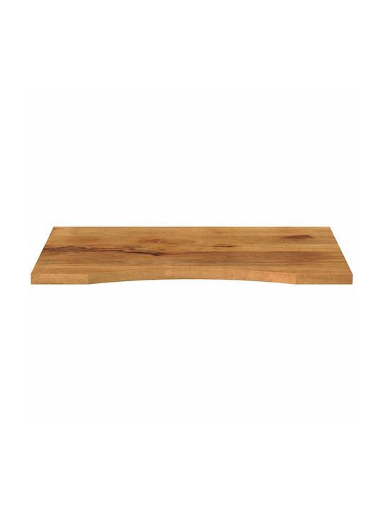 vidaXL Rectangular Office Desk Surface made of Solid Wood Mango 80x50x2.5cm 370207 1pcs