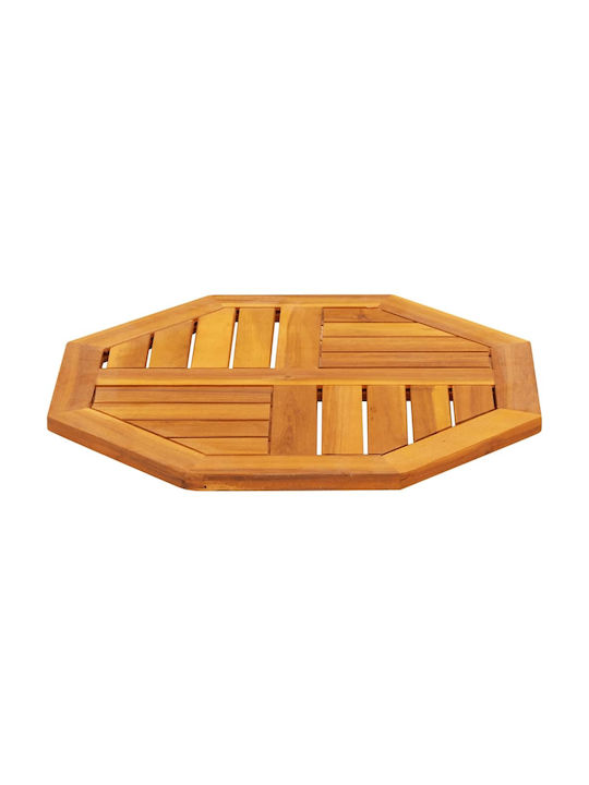 vidaXL Round Table Surface made of Solid Wood Acacia 50x50x2cm 4004259 1pcs