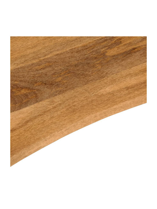 vidaXL Rectangular Office Desk Surface made of Solid Wood Mango 80x50x2.5cm 370207 1pcs