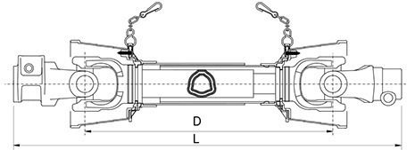 Triangular Shaft Cover D=810mm 16hp 22x54 Binacchi
