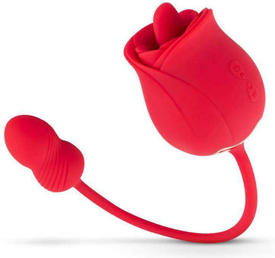 Teazers Rose Vibrator & Clitoris Stimulator For Her Mini Κλειτοριδικός Δονητής Ροζ