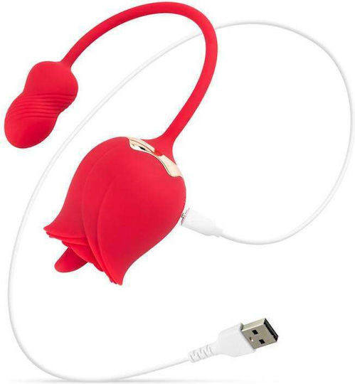 Teazers Rose Vibrator & Clitoris Stimulator For Her Mini Κλειτοριδικός Δονητής Ροζ