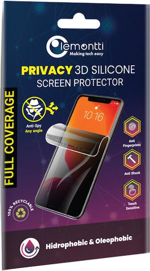 Lemontti Фолио Силикон Privacy Motorola Edge 40 Neo