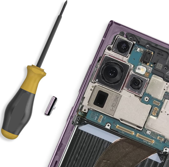 Samsung Power-Taste Samsung Galaxy S23 Ultra Original Lavendel