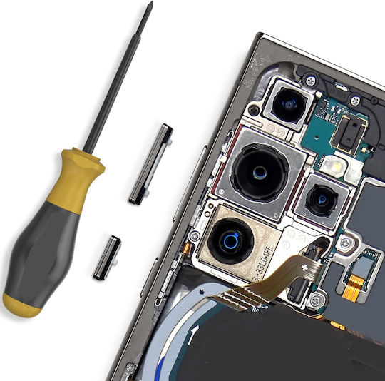 Clappio Power- und Lautstärketaste Samsung Galaxy S24 Ultra Blau