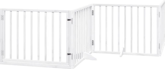 vidaXL Divider Dog in White Color 480 x 60cm