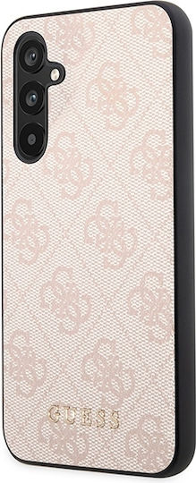 Guess 4G Metal Gold Logo Back Cover Plastic Pink (Galaxy A54)