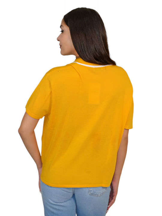 Morena Spain Blouse Mustard WE-66855-25BL-ΜΟΥΣΤ