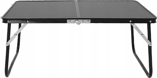 Tabelle Stahl für Camping Klappbar 60x42x27cm Schwarz