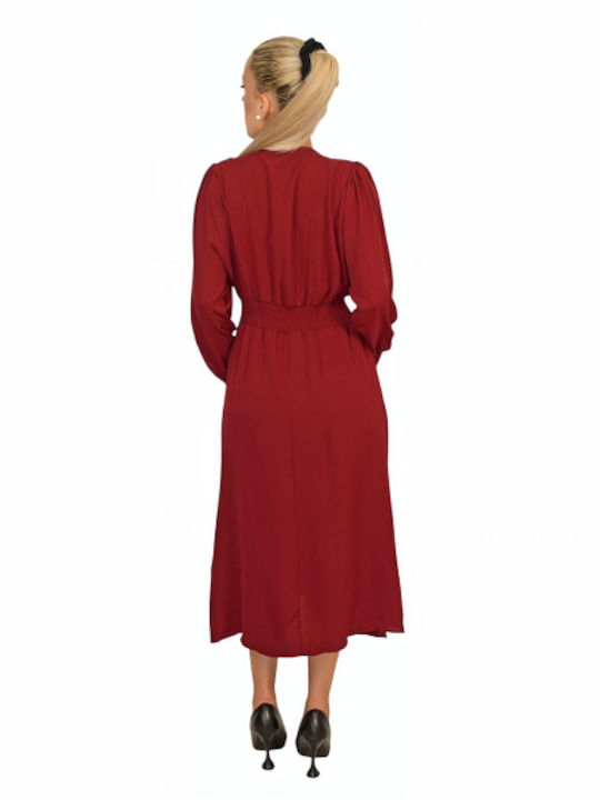 Morena Spain Dress All Day Burgundy