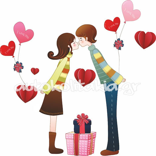 Orafol Sticker Display Valentine's Day 50x50cm VAL 10220 1pcs